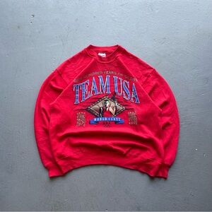 1996 Red Team USA Olympics Crewneck